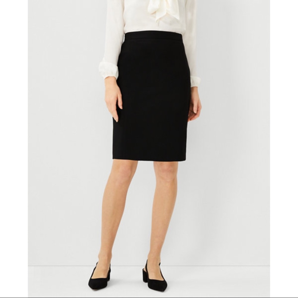 Ann Taylor Seamed Pencil Skirt